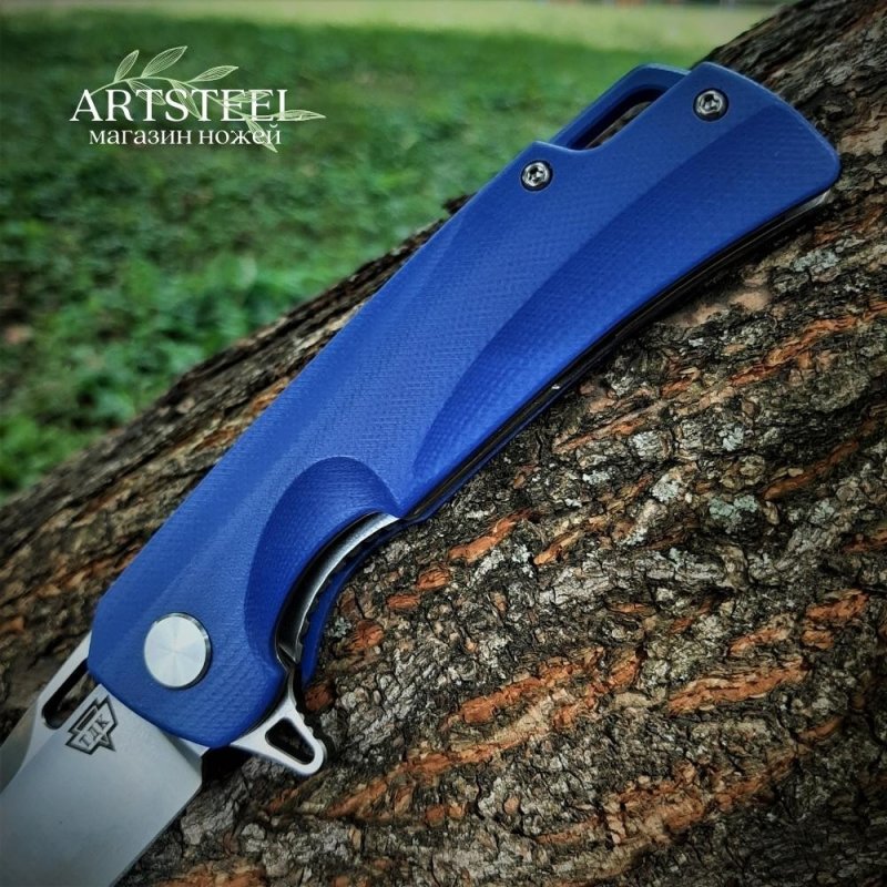 Складной нож Нус, сталь D2, рукоять G10 в интернет-магазине art-steel.ru, фото