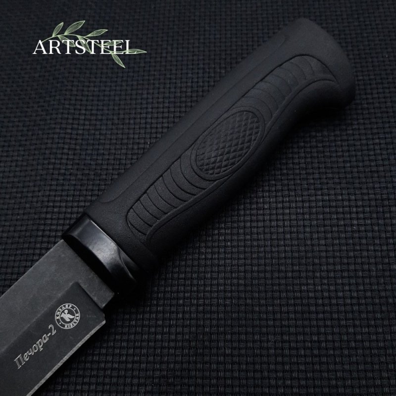 Охотничий нож Печора-2, сталь AUS8, рукоять эластрон в интернет-магазине art-steel.ru, фото