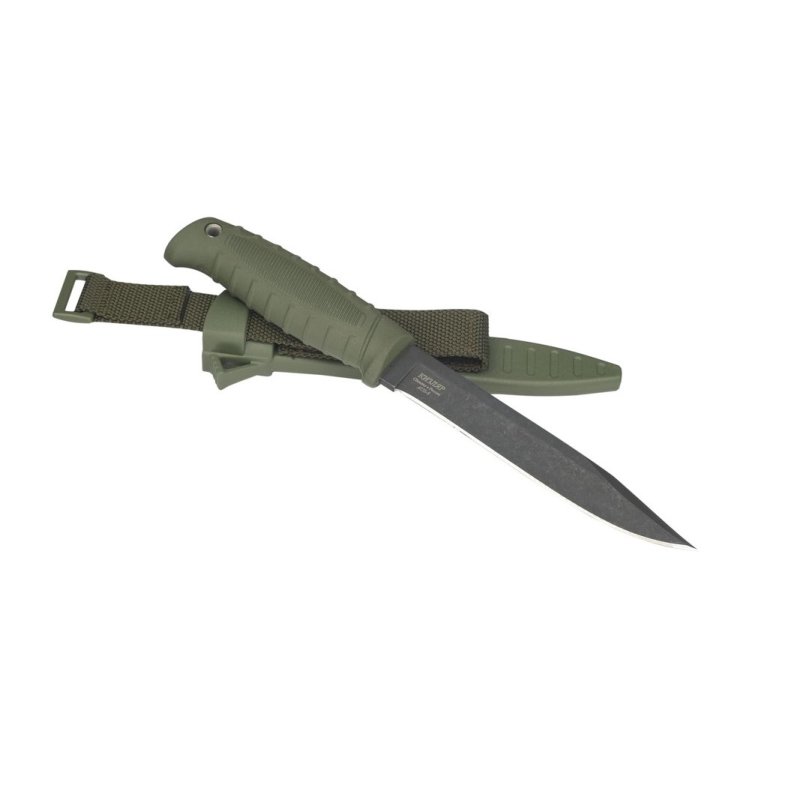 Туристический нож Таран, сталь AUS8, рукоять эластрон в интернет-магазине art-steel.ru, фото