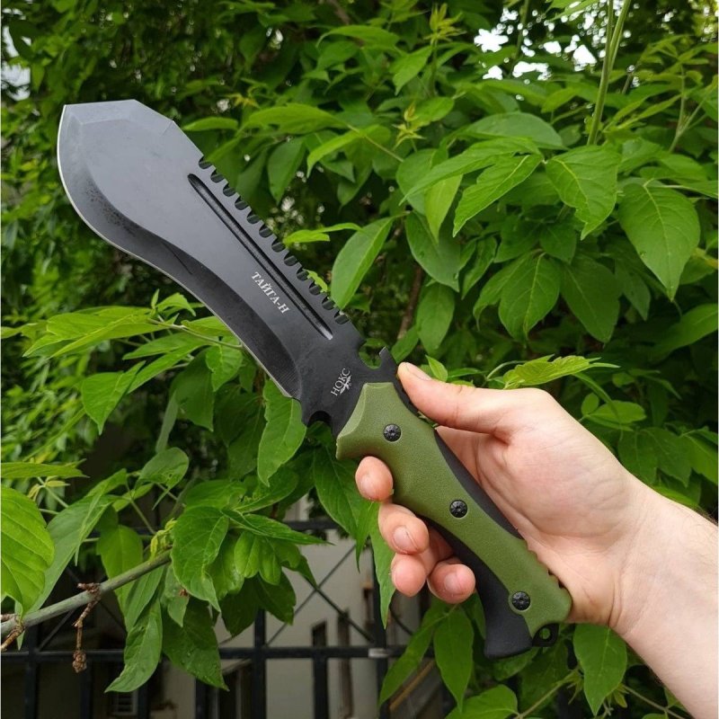 Мачете Тайга-Н, сталь 440, длина лезвия 225 мм в интернет-магазине art-steel.ru, фото