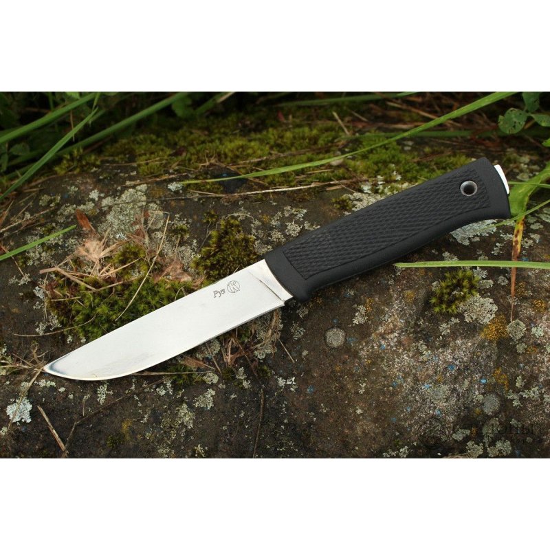 Туристический нож Руз, сталь AUS8, рукоять эластрон в интернет-магазине art-steel.ru, фото