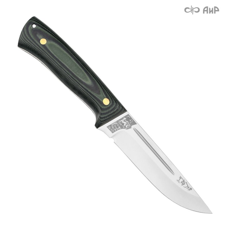 Универсальный нож Бекас ЦМ, сталь 95Х18, рукоять микарта в интернет-магазине art-steel.ru, фото