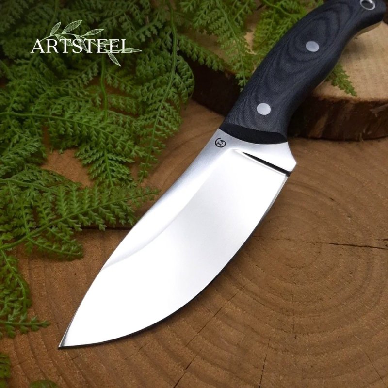 Нож Юг-2 из стали 95Х18, рукоять микарта в интернет-магазине art-steel.ru, фото