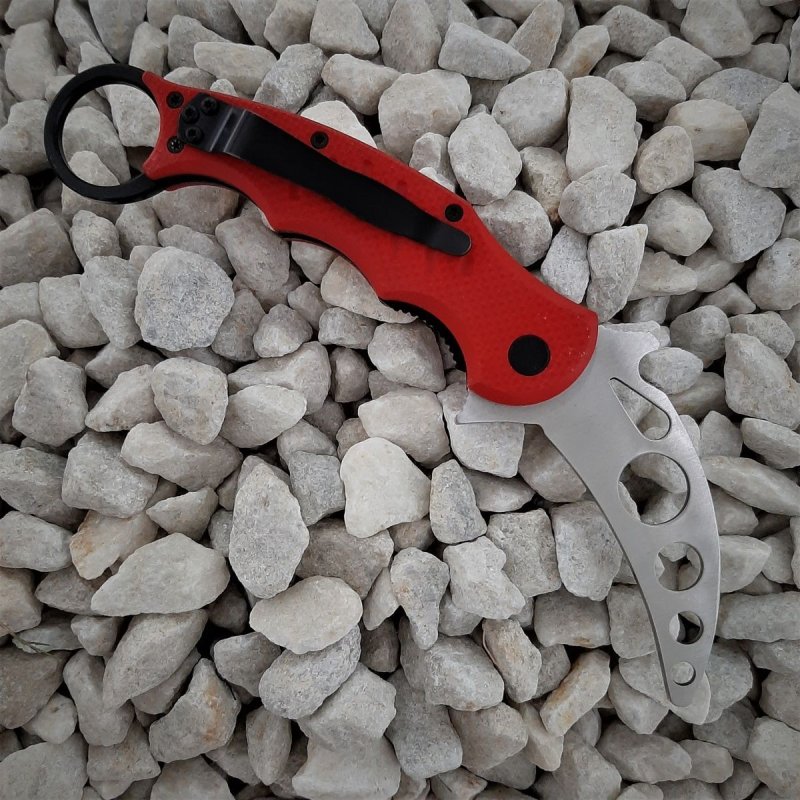 Складной керамбит Dragon Claw , сталь 420, рукоять G10 в интернет-магазине art-steel.ru, фото