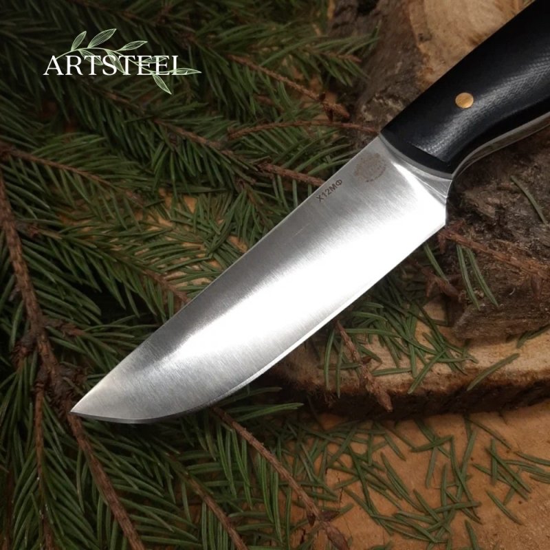 Нож Сити из стали Х12МФ, рукоять G10 в интернет-магазине art-steel.ru, фото