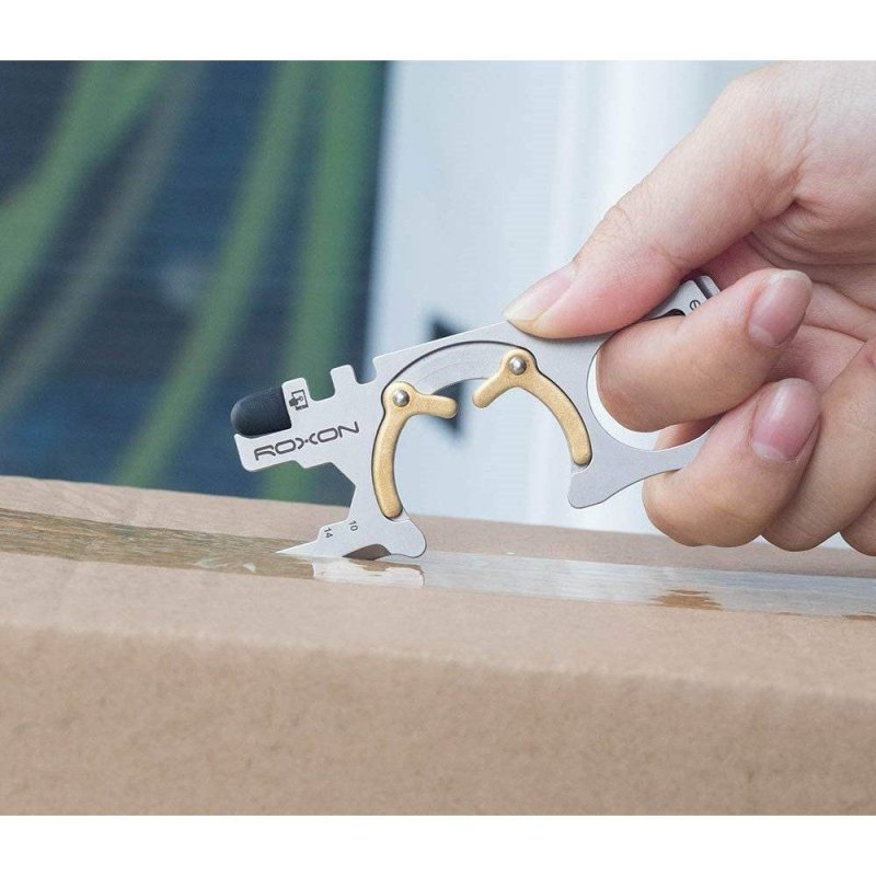 Брелок мультитул Roxon Spirit, сталь 3Cr13 в интернет-магазине art-steel.ru, фото