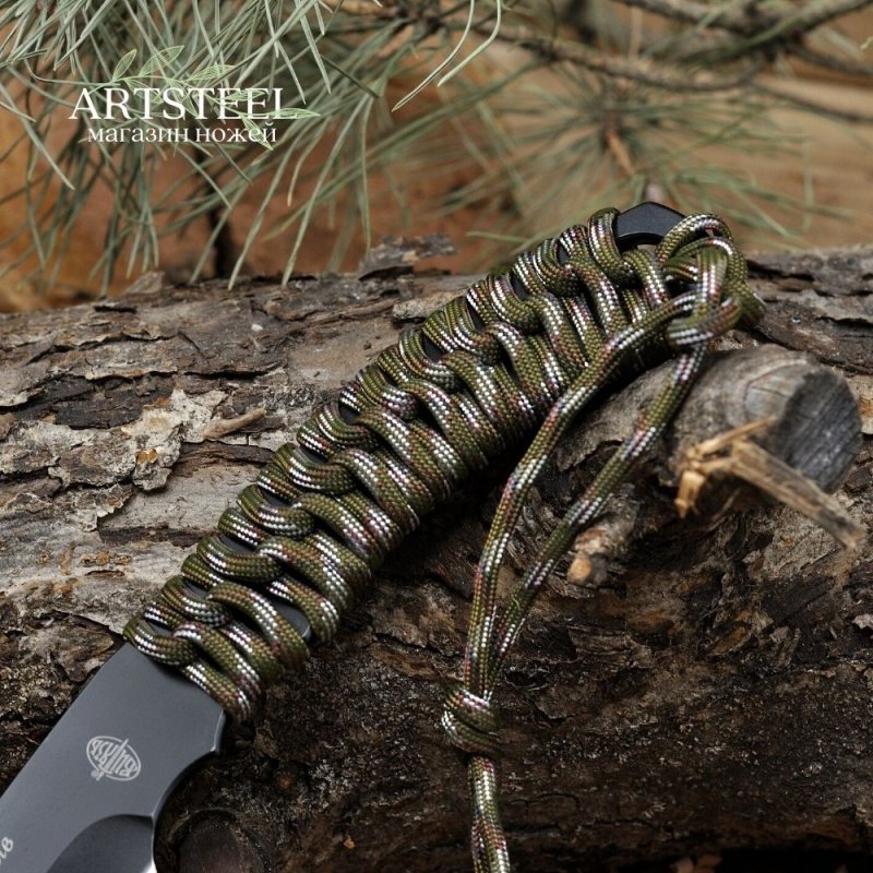 Метательный нож Прорыв, сталь 50Х14МФ, рукоять сталь,нейлон в интернет-магазине art-steel.ru, фото