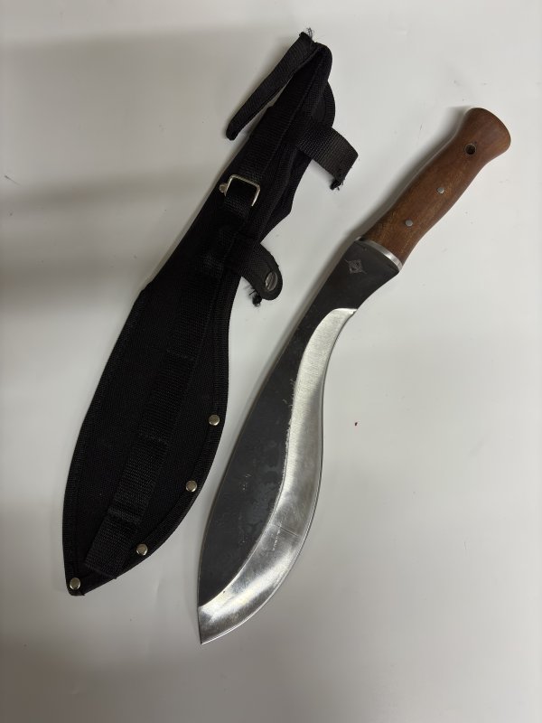 Кукри Tropic, сталь 65Г, ковка, длина лезвия 305 мм (уценка) в интернет-магазине art-steel.ru, фото