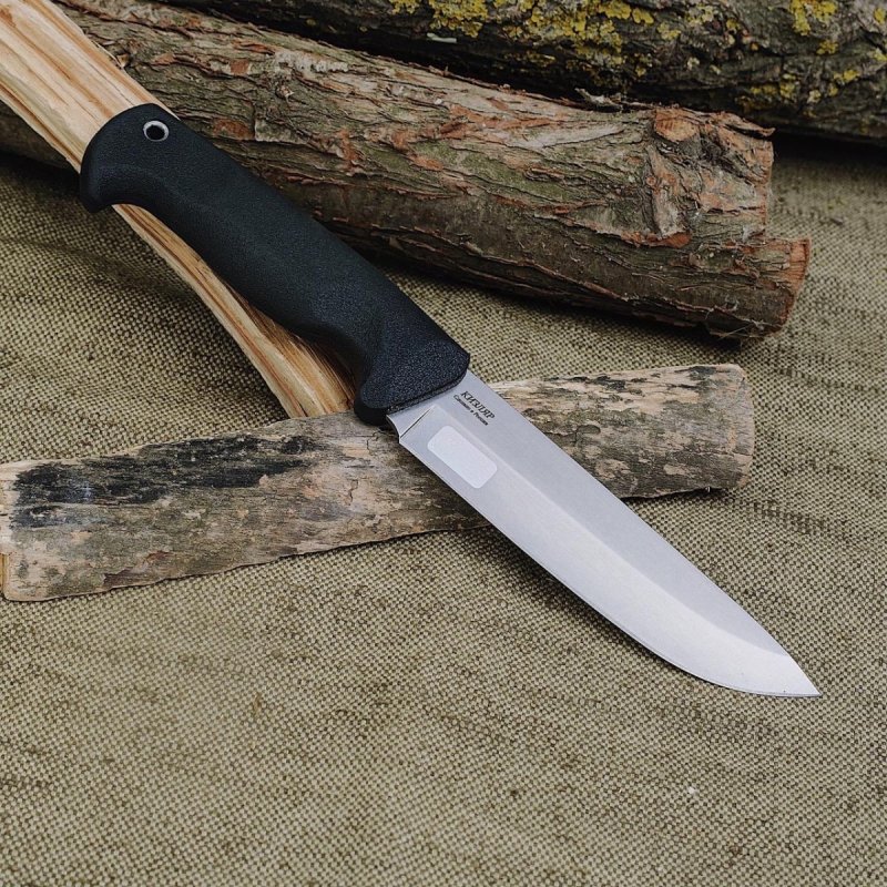 Туристический нож Степной, сталь AUS8, рукоять эластрон в интернет-магазине art-steel.ru, фото