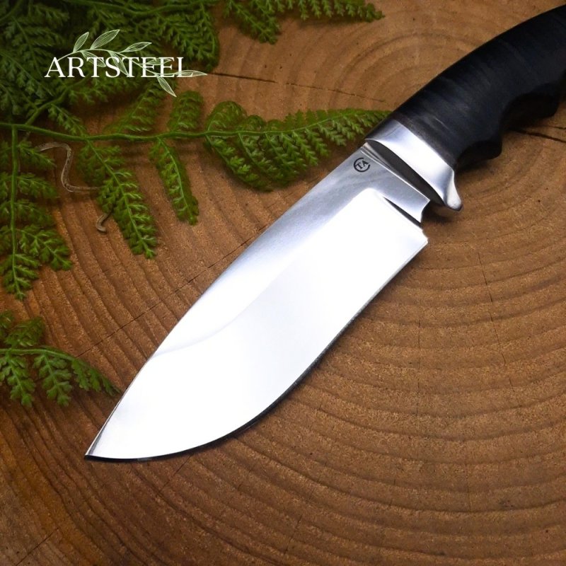 Нож Барсук-2 из стали 95Х18, рукоять кожа в интернет-магазине art-steel.ru, фото