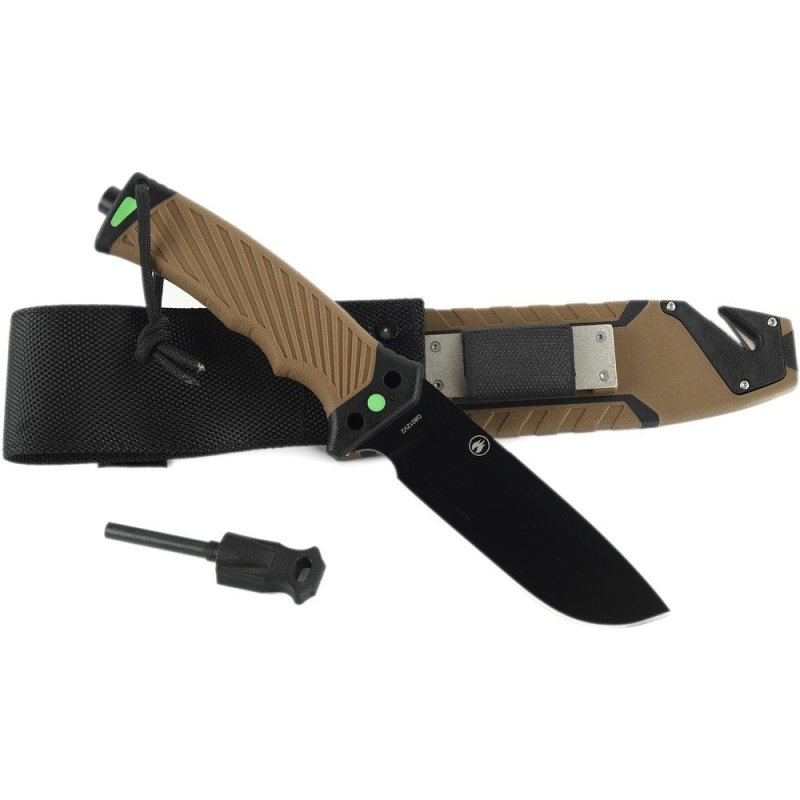 Нож Ganzo G8012V2-DY, сталь 8Cr13MoV, рукоять пластик в интернет-магазине art-steel.ru, фото