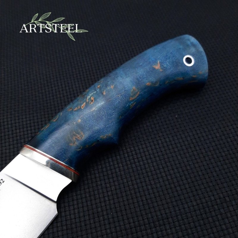 Нож Разделочный из стали D2, рукоять карельская береза в интернет-магазине art-steel.ru, фото