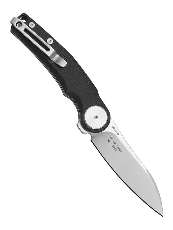 Универсальный складной нож хозяйственно-бытовой VN Pro, сталь D2, рукоять микарта в интернет-магазине art-steel.ru, фото