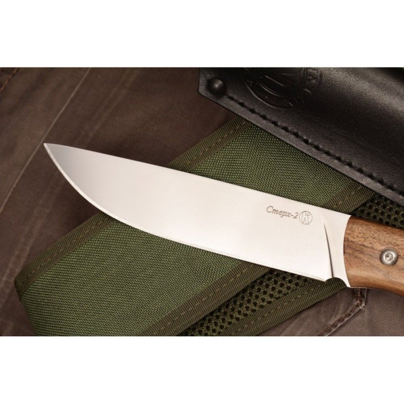 Нож Стерх-2 полированный дерево в интернет-магазине art-steel.ru, фото