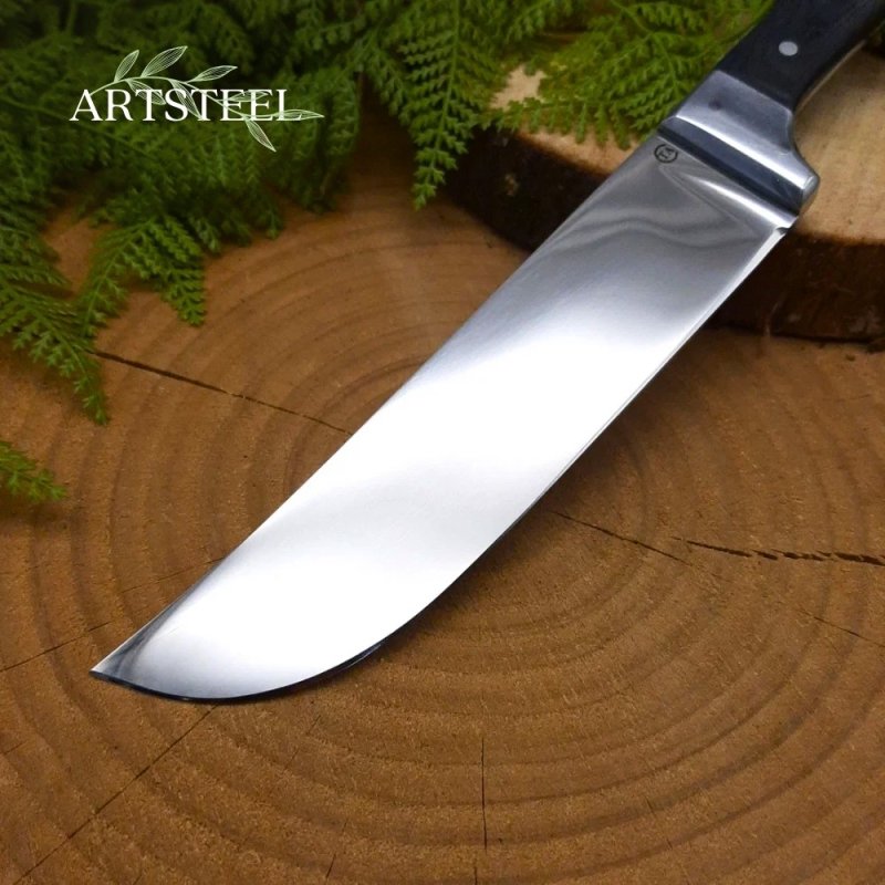 Нож Узбек-1Б из стали 95Х18, рукоять микарта в интернет-магазине art-steel.ru, фото