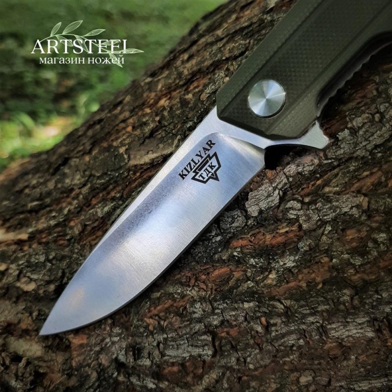 Складной нож Чила, сталь D2, рукоять G10 в интернет-магазине art-steel.ru, фото