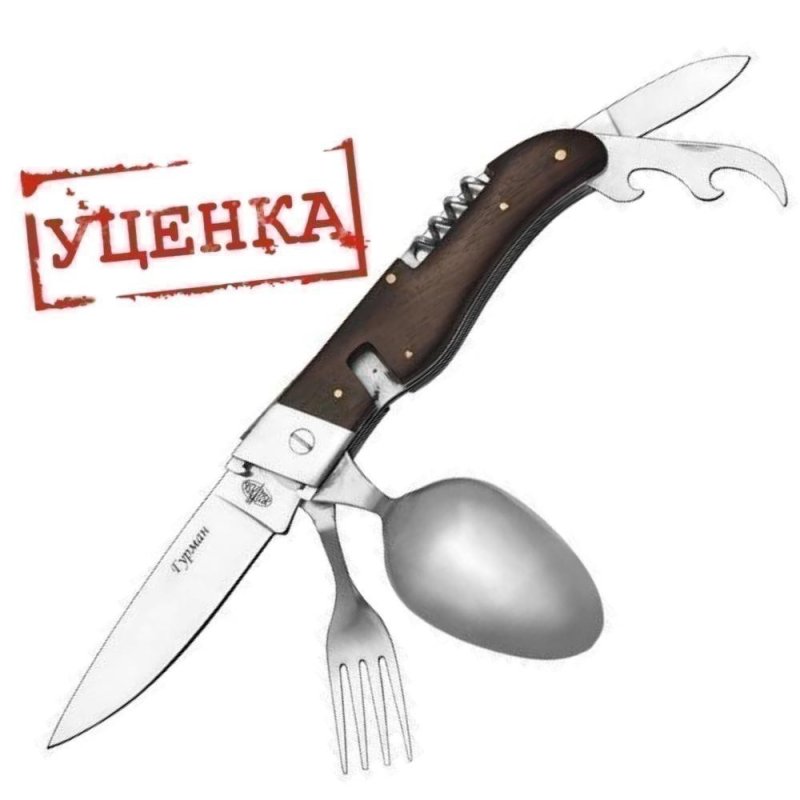 Складной нож Гурман, сталь 40Х13, рукоять дерево в интернет-магазине art-steel.ru, фото