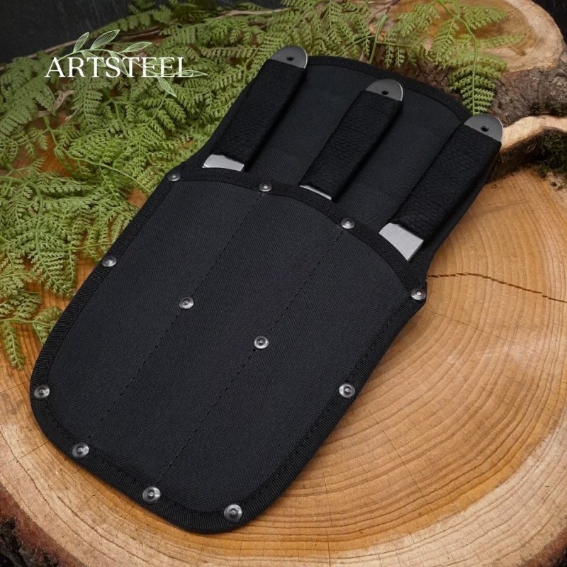Нож Стрела из стали 65Х13, рукоять сталь, нейлон в интернет-магазине art-steel.ru, фото