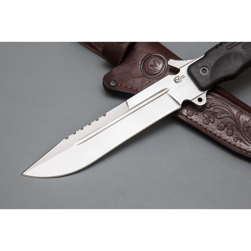 Нож Смерч из стали 65Х13, рукоять эластрон в интернет-магазине art-steel.ru, фото