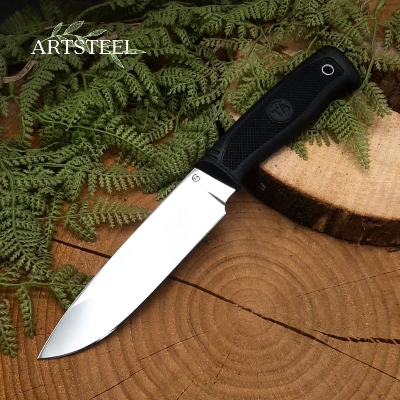 Нож Кубанец из стали 95Х18, рукоять резина в интернет-магазине art-steel.ru, фото