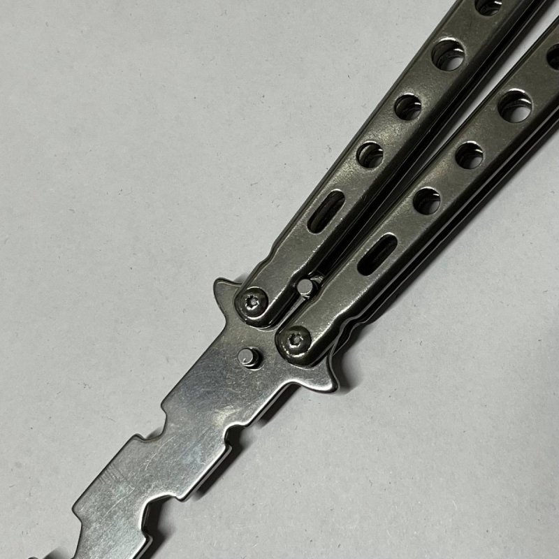 Нож бабочка тренировочный Discoverer в интернет-магазине art-steel.ru, фото