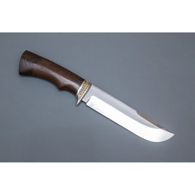 Нож Варяг из стали 95х18, рукоять венге, литьё мельхиор в интернет-магазине art-steel.ru, фото