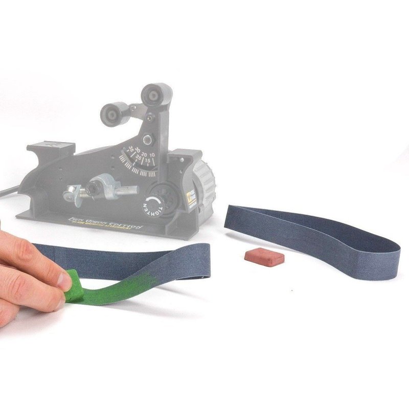 Набор сменных ремней Work Sharp с 2 видами полировочной пасты для электроточилки Ken Onion в интернет-магазине art-steel.ru, фото