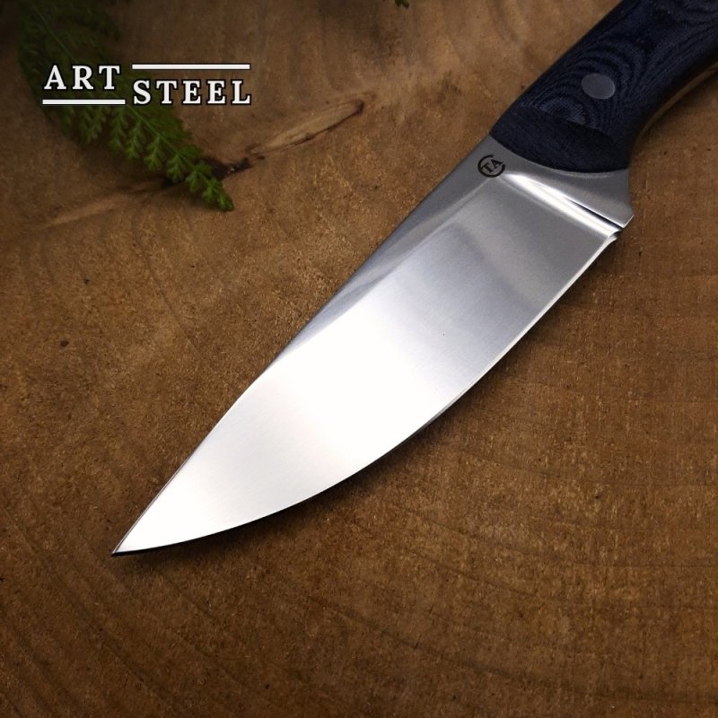 Нож Север-2 из стали 95Х18, рукоять микарта в интернет-магазине art-steel.ru, фото
