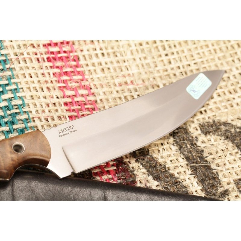 Охотничий нож Арал, сталь AUS8, рукоять дерево в интернет-магазине art-steel.ru, фото