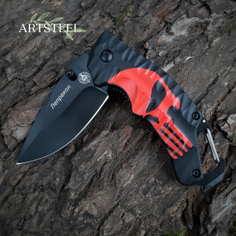 Складной нож Лепрекон, сталь 420, рукоять пластик в интернет-магазине art-steel.ru, фото