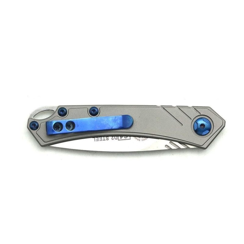 Складной нож Elise сталь D2, рукоять титан в интернет-магазине art-steel.ru, фото