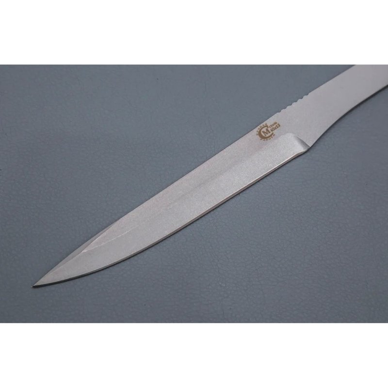 Нож Шанс из стали 65х13, рукоять нержавеющая сталь в интернет-магазине art-steel.ru, фото