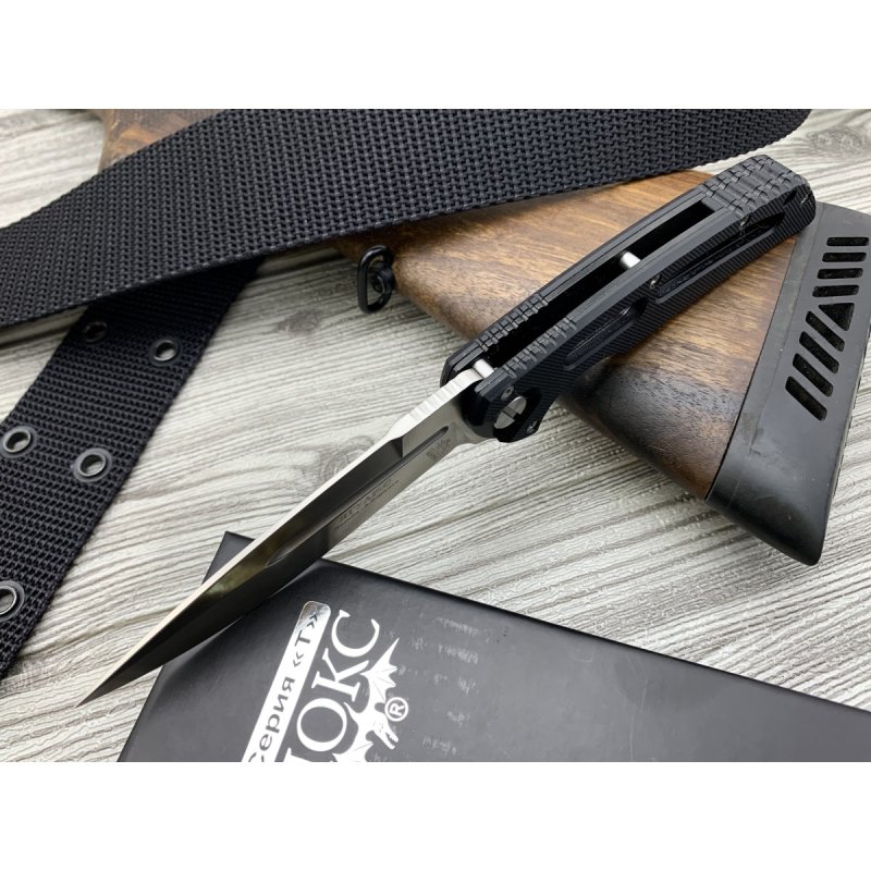 Складной нож Ягуар С, сталь D2, рукокять G10 в интернет-магазине art-steel.ru, фото