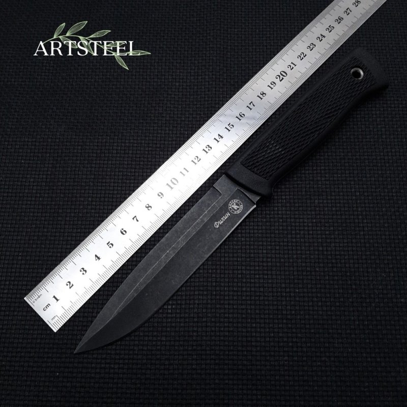 Туристический нож Филин, сталь AUS8, рукоять эластрон в интернет-магазине art-steel.ru, фото