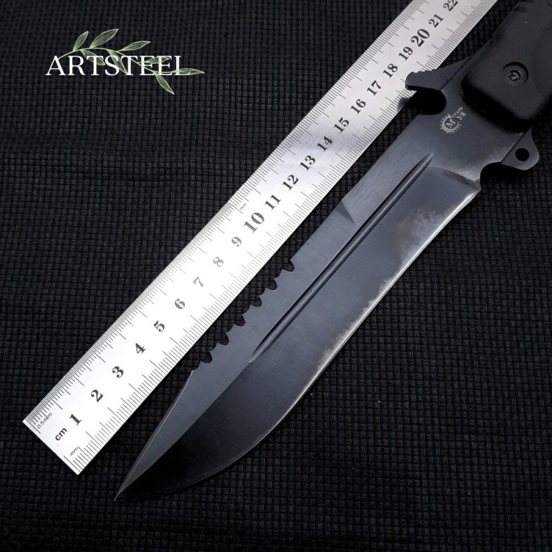 Нож Смерч из стали У8, рукоять эластрон в интернет-магазине art-steel.ru, фото