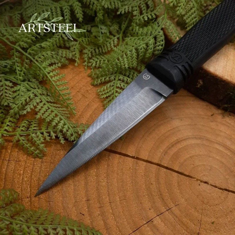 Нож Миг-2 из стали 65Г, рукоять резина в интернет-магазине art-steel.ru, фото