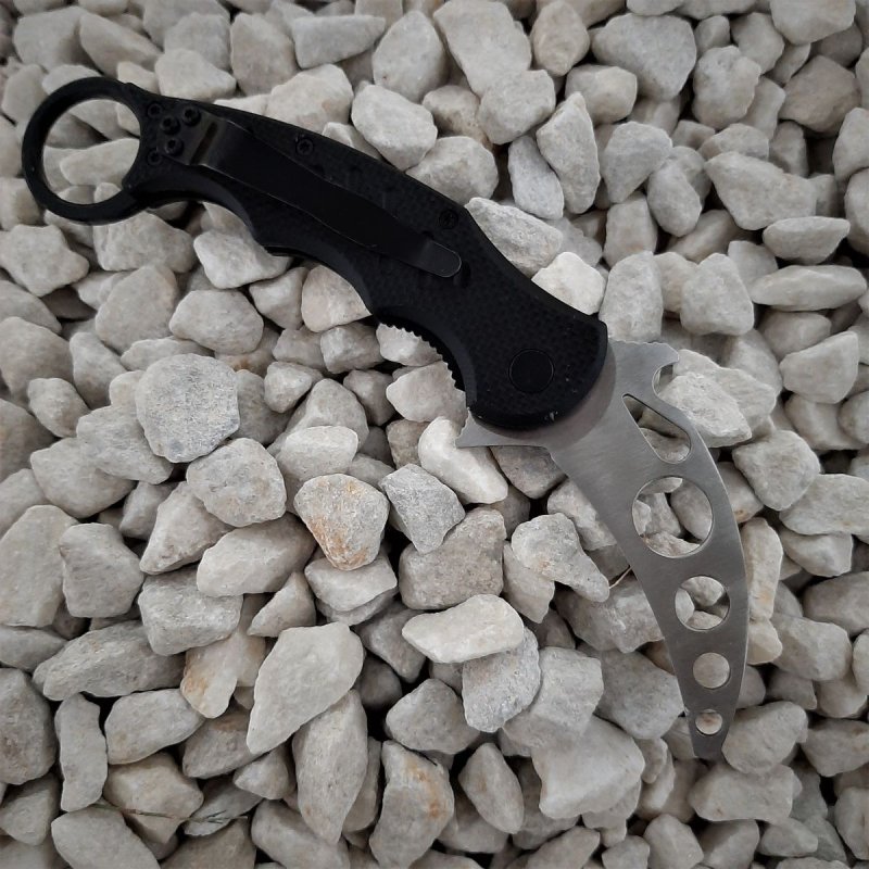 Складной керамбит Dragon Claw, сталь 420, рукоять G10 в интернет-магазине art-steel.ru, фото