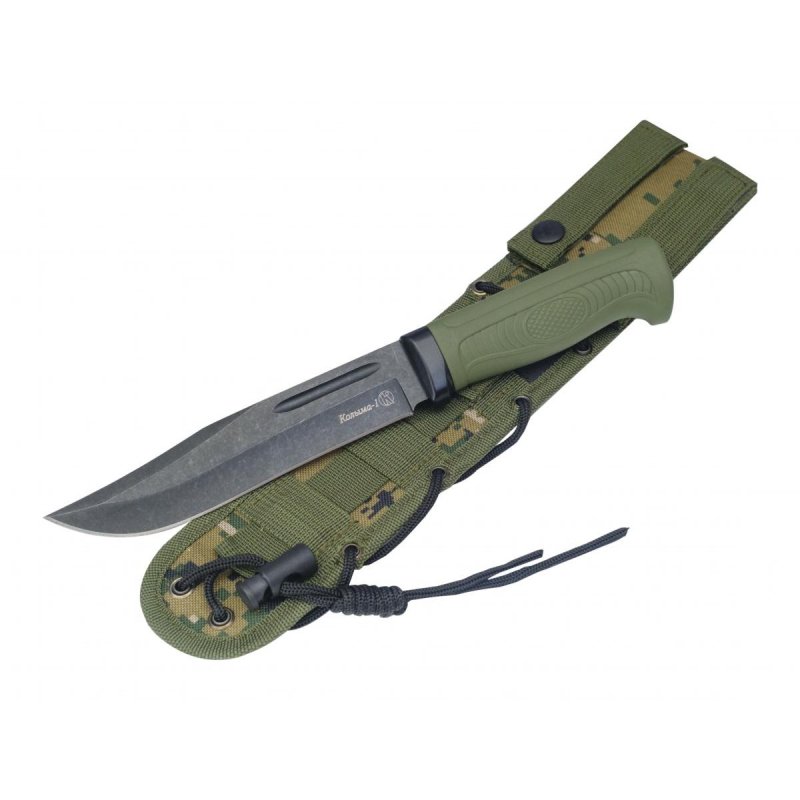 Охотничий нож Колыма-1, сталь AUS8, рукоять эластрон в интернет-магазине art-steel.ru, фото