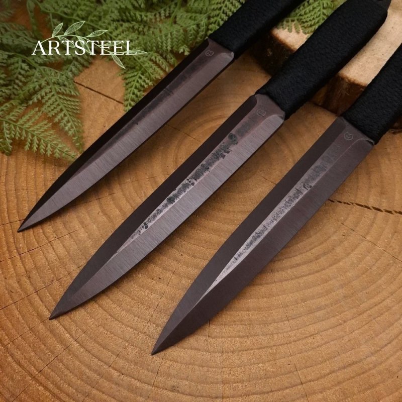 Нож Юст-1 из стали 30ХГСА, рукоять сталь, нейлон в интернет-магазине art-steel.ru, фото