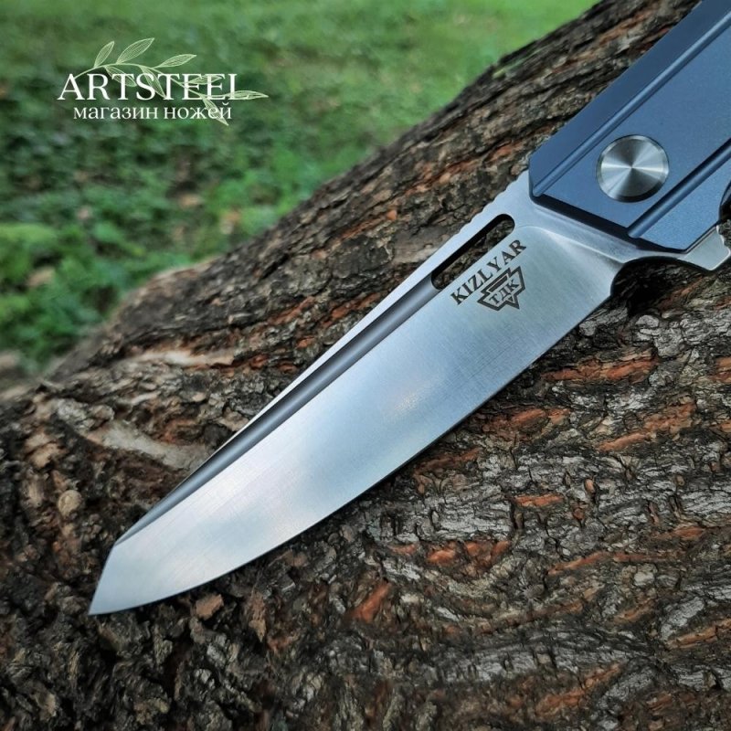 Складной нож Rapid, сталь N690, рукоять титан в интернет-магазине art-steel.ru, фото