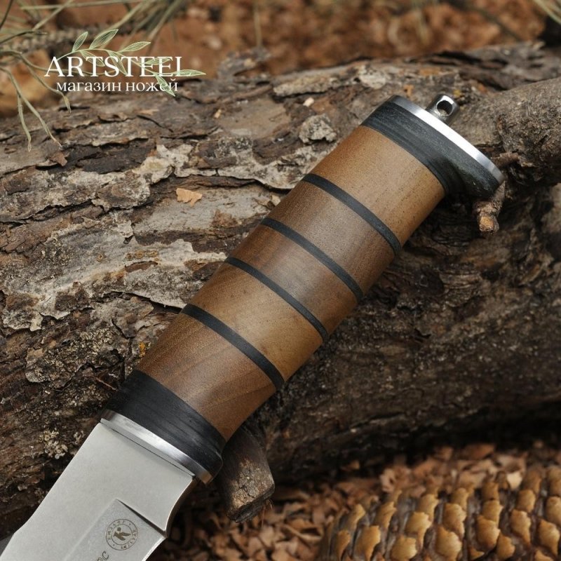 Нож Ш-5 барс сталь AUS-8, наборная рукоять в интернет-магазине art-steel.ru, фото