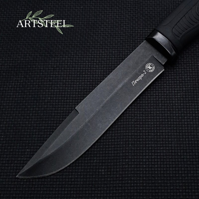 Охотничий нож Печора-2, сталь AUS8, рукоять эластрон в интернет-магазине art-steel.ru, фото