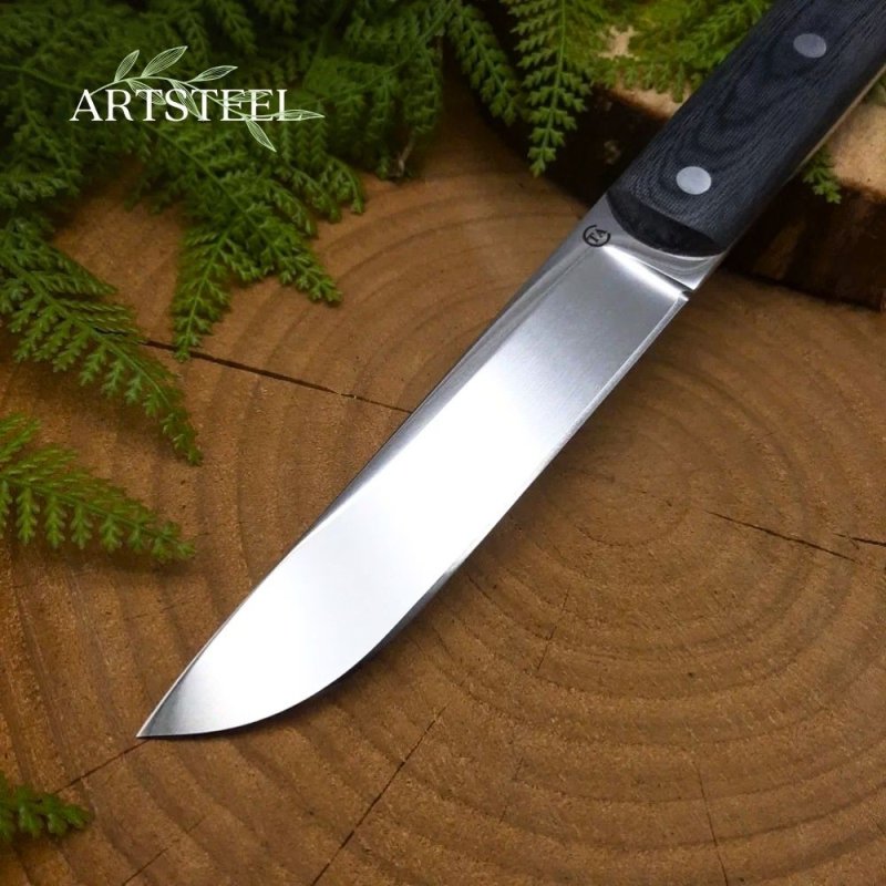 Нож Дипломат из стали 95Х18, рукоять микарта в интернет-магазине art-steel.ru, фото