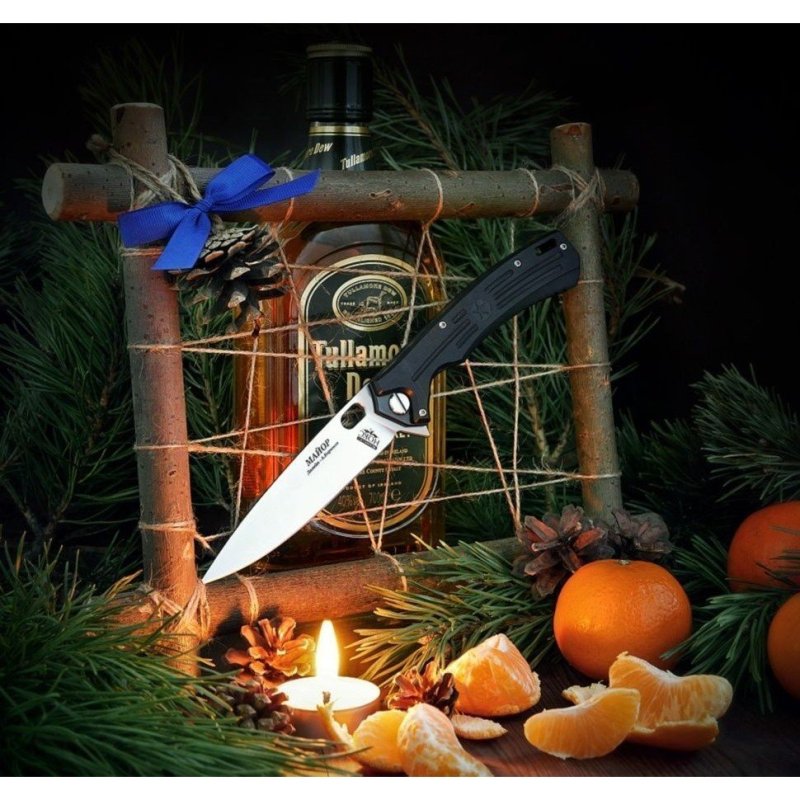 Складной нож Майор, сталь S35VN, рукоять G10 в интернет-магазине art-steel.ru, фото