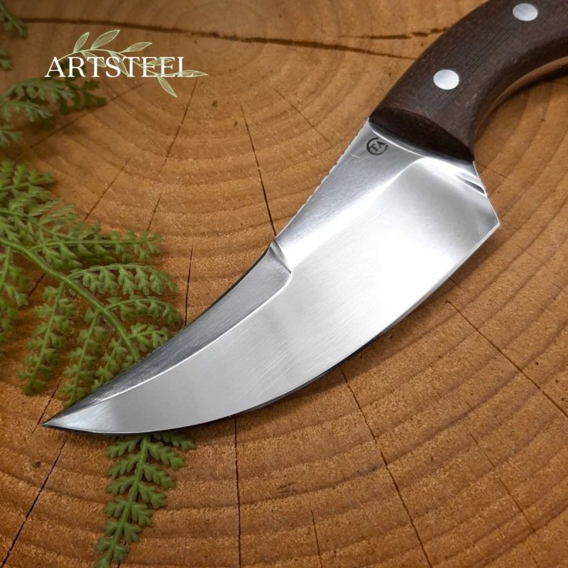 Нож Клык-1 из стали 65Х13, рукоять текстолит в интернет-магазине art-steel.ru, фото