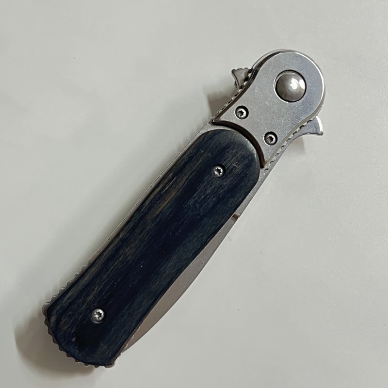 Автоматический складной нож Stylus, сталь 40х13, рукоять дерево в интернет-магазине art-steel.ru, фото