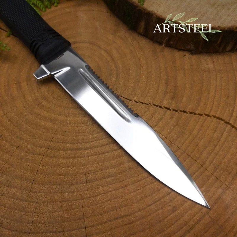 Нож Старшина1 из стали 95Х18, рукоять резина в интернет-магазине art-steel.ru, фото