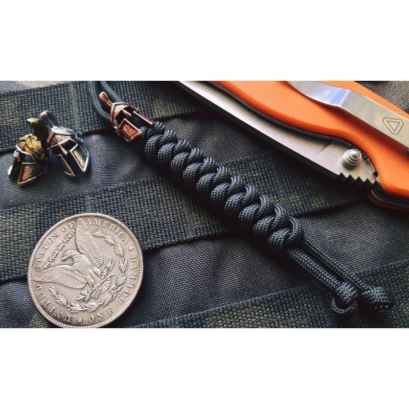 Бусина для темляка "Шлем спартанца" (набор 3 шт.) в интернет-магазине art-steel.ru, фото