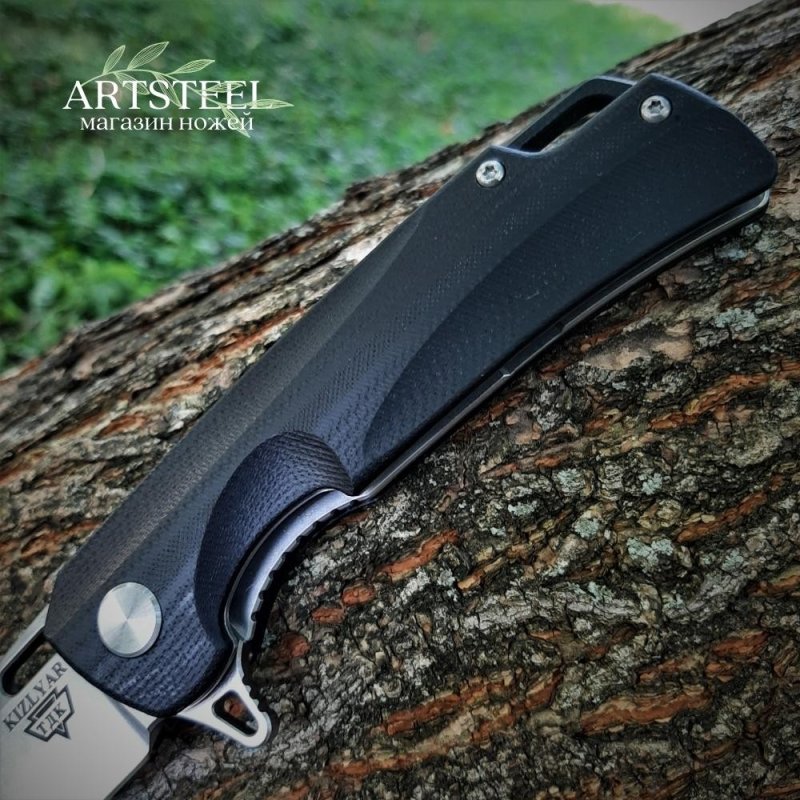 Складной нож Нус, сталь D2, рукоять G10 в интернет-магазине art-steel.ru, фото