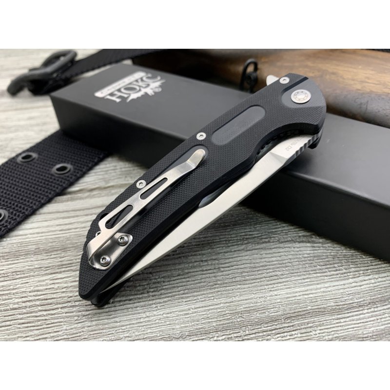 Складной нож Ягуар С, сталь D2, рукокять G10 в интернет-магазине art-steel.ru, фото